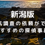 新潟県でおすすめの探偵事務所と浮気調査の費用目安