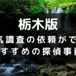栃木県でおすすめの探偵事務所と浮気調査の費用目安